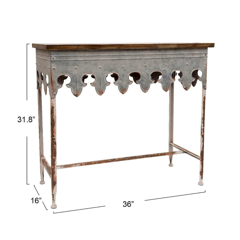 Table basse Glam dorée en métal avec plateau en verre et étagère miroir – Salon moderne