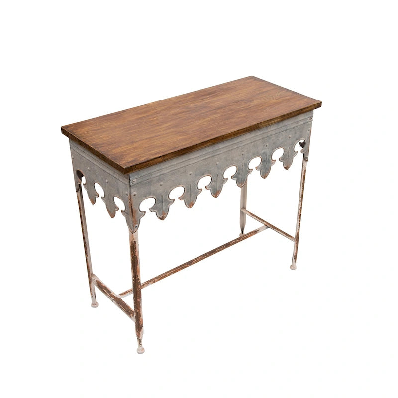Table basse Glam dorée en métal avec plateau en verre et étagère miroir – Salon moderne