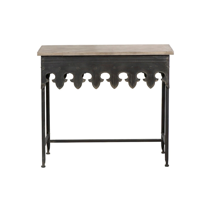 Table basse Glam dorée en métal avec plateau en verre et étagère miroir – Salon moderne