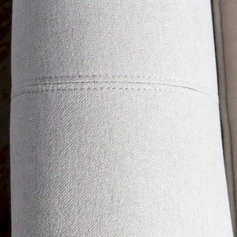 Fauteuil inclinable en tissu clouté capitonné – Cadre en bouleau, capacité de 136 kg