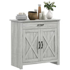 Meuble de rangement 32" style porte de grange – Buffet, pour salon ou entrée