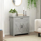 Meuble de rangement 32" style porte de grange – Buffet, pour salon ou entrée