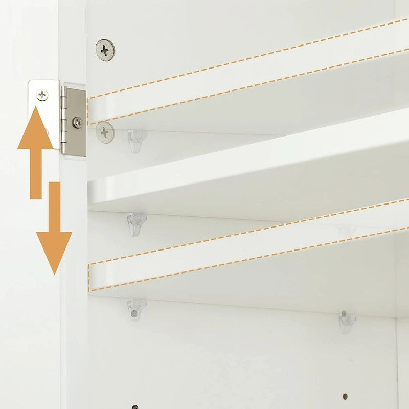 Meuble de cuisine autoportant de 180 cm avec tiroir et étagères réglables, 2 portes
