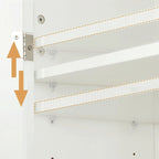 Meuble de cuisine autoportant de 180 cm avec tiroir et étagères réglables, 2 portes