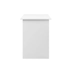 Bureau d'ordinateur de 48 W avec rangement pour bureau à domicile – Style transitionnel, tiroir-boîte