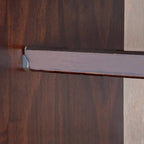 Armoire garde-robe modulable 100 % en bois massif avec poignées en métal ou en bois