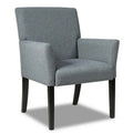 Chaise de réception pour visiteur, fauteuil de salle d'attente - 27,5 x 23 x 35,5 (L x l x H)