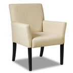 Chaise de réception pour visiteur, fauteuil de salle d'attente - 27,5 x 23 x 35,5 (L x l x H)