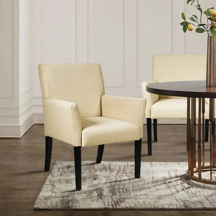 Chaise de réception pour visiteur, fauteuil de salle d'attente - 27,5 x 23 x 35,5 (L x l x H)