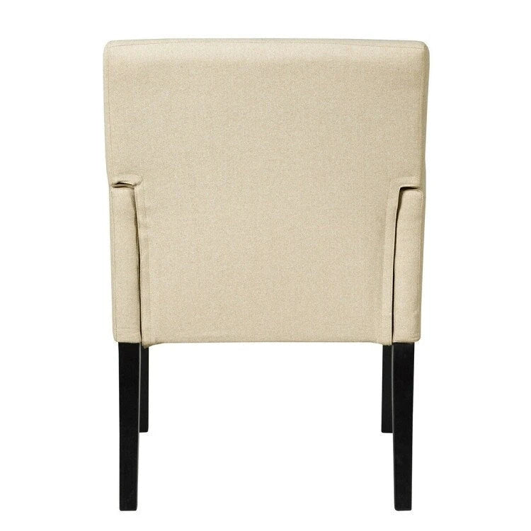 Chaise de réception pour visiteur, fauteuil de salle d'attente - 27,5 x 23 x 35,5 (L x l x H)