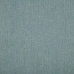 Repose-pieds banc touffeté – Tissu en mélange de laine Royal, Clous décoratifs argentés