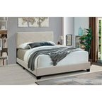 All-in-One Upholstered Champagne Bed
