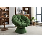 Fauteuil tonneau pivotant à 360° Grand fauteuil d'appoint pivotant