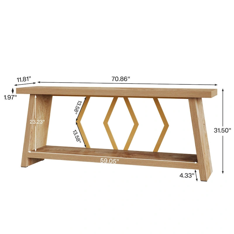 Table d'appoint avec 2 paniers pliables en écorce de maïs – Plateau aspect marbre, Chocolat Noir