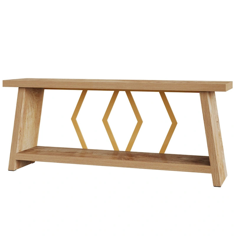 Table d'appoint avec 2 paniers pliables en écorce de maïs – Plateau aspect marbre, Chocolat Noir